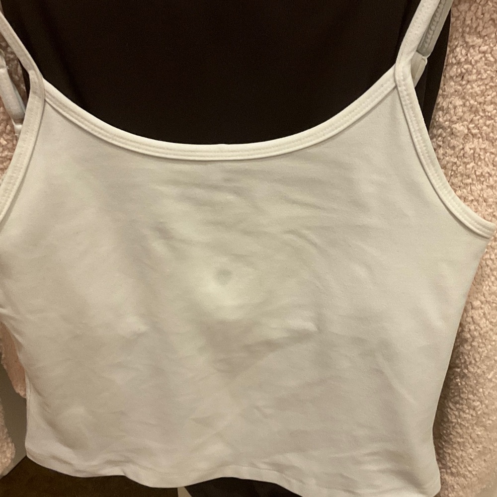 Beyond Yoga Women's White Spacedye Truly  Tank Top